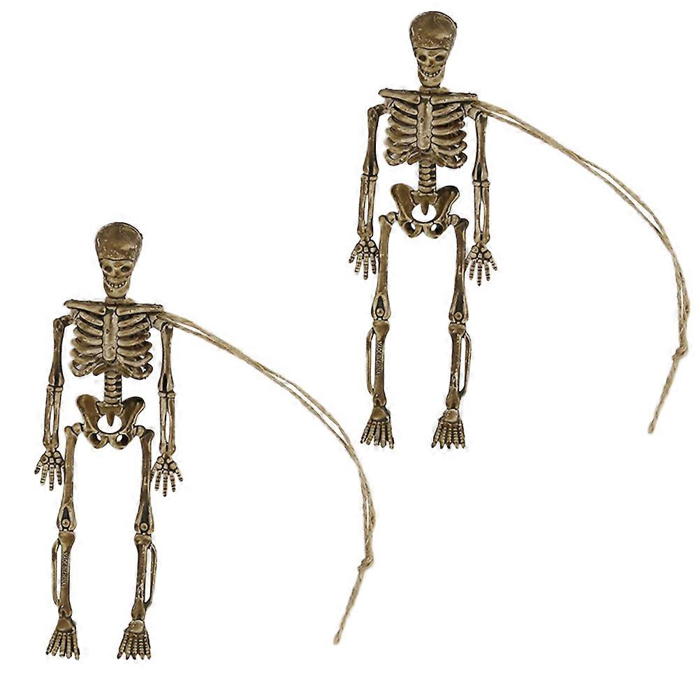 Design 8Pcs Hanging Skeleton Props For Halloween Parties And Birthday Events 15 X 5 X 3 Cm Perfect For Friends