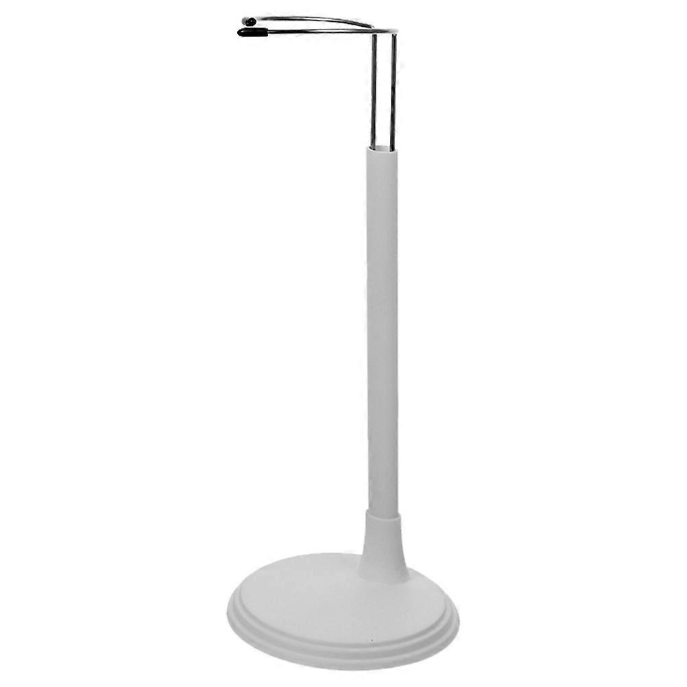 Doll Standing Rack with Thick Stable Base   White Display & Storage Support Stand for Desktop Decoration