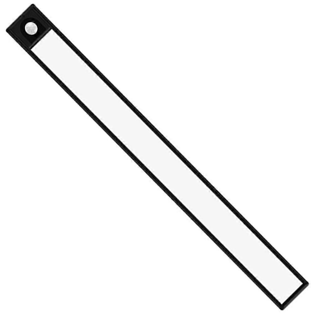Multi-Purpose Motion Sensor Cabinet LED Light For Households And Business Owners 40X4X0.9CM Black 1Pcs