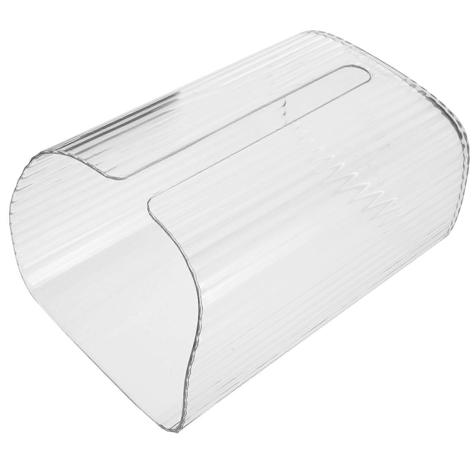 Adhesive Wall Mount Wipes Box Kitchen Tissue Holder Wall Hanging Storage Box