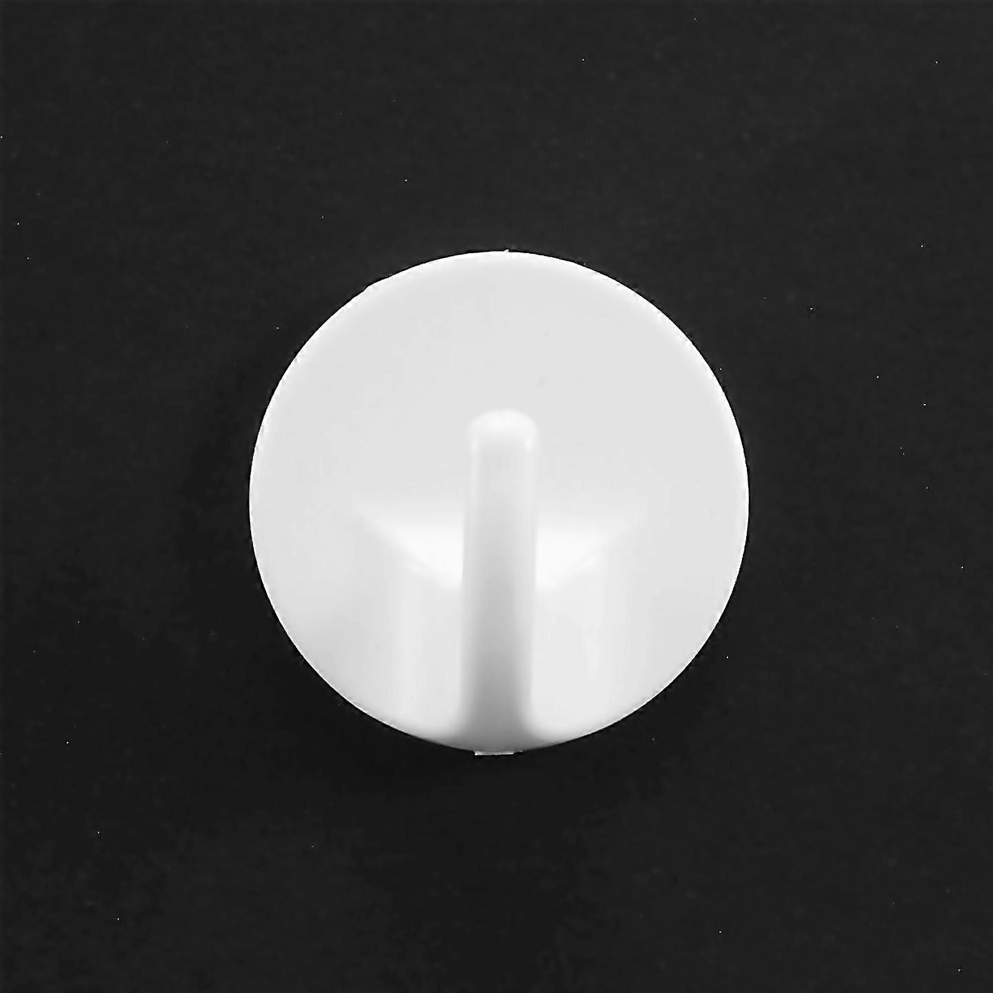 For 12 pcs plastic hooks self adhesive sticky hooks removable wall hooksstick on hooks for hanging