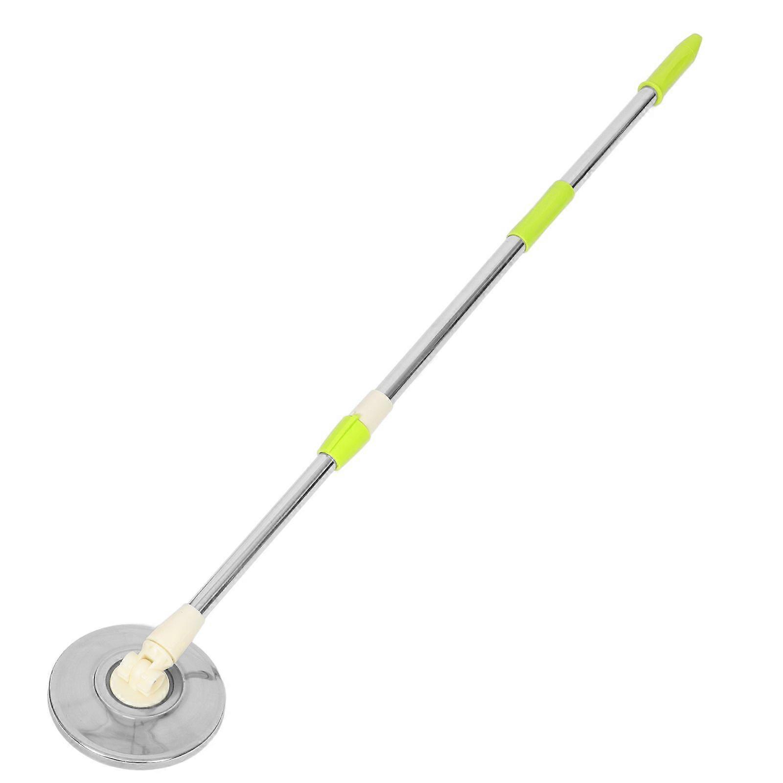 1 Set Replacement Rotating Mop Rod Round Mop Head Detachable Mop Handle