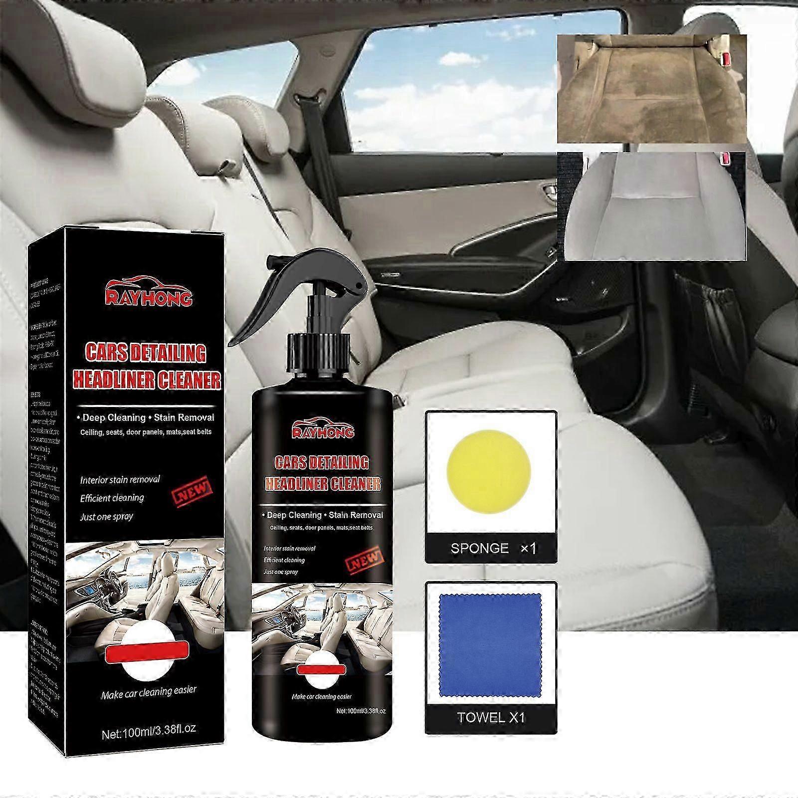 Multi-Functional Interior Cleaner - Decontamination & Shine Restorer for Automotive Interiors