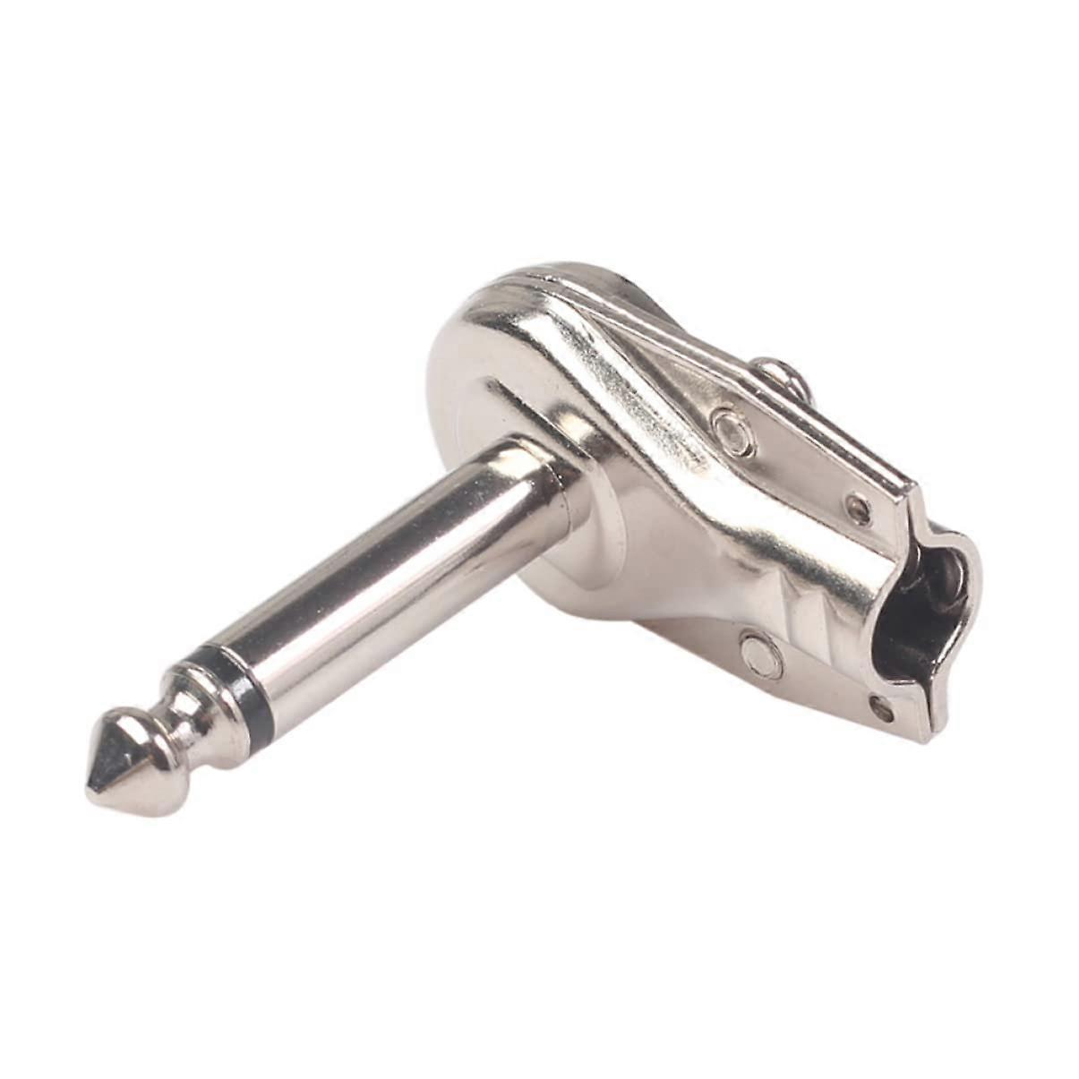 10Piece Guitar Effect Pedal Connector Adapter for Pedalboard, Robust Connection, SpaceSaving Design for Musicians and Guitarists, Silver