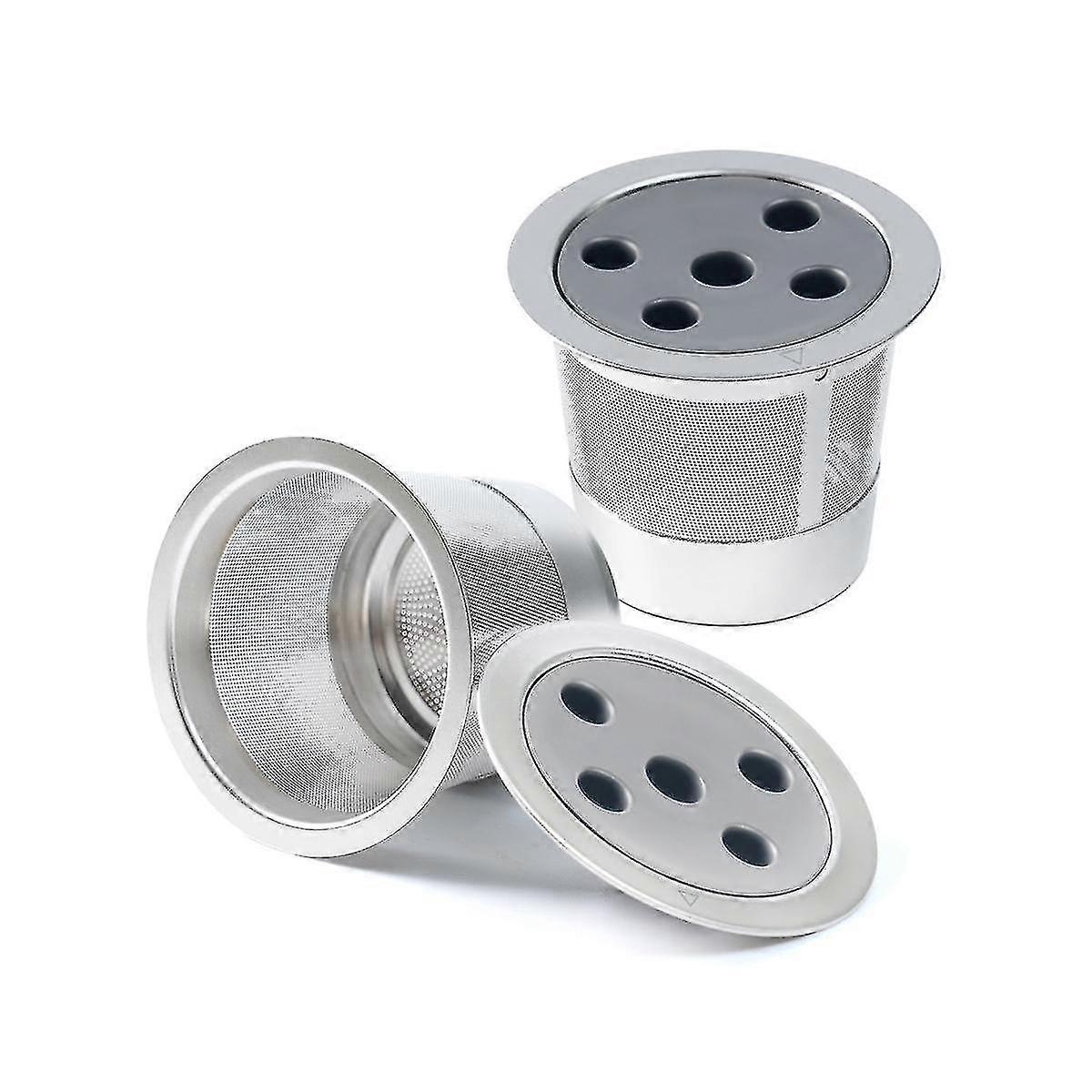Stainless Steel Reusable K-Cup Filters for K & K Plus Coffee Machines with Multistream Tech