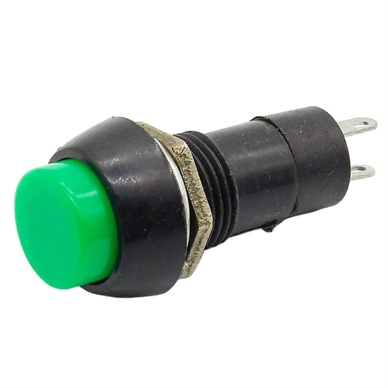 Latching Pushbutton Switch 6 Pieces 12mm 3A 250V AC Red Green