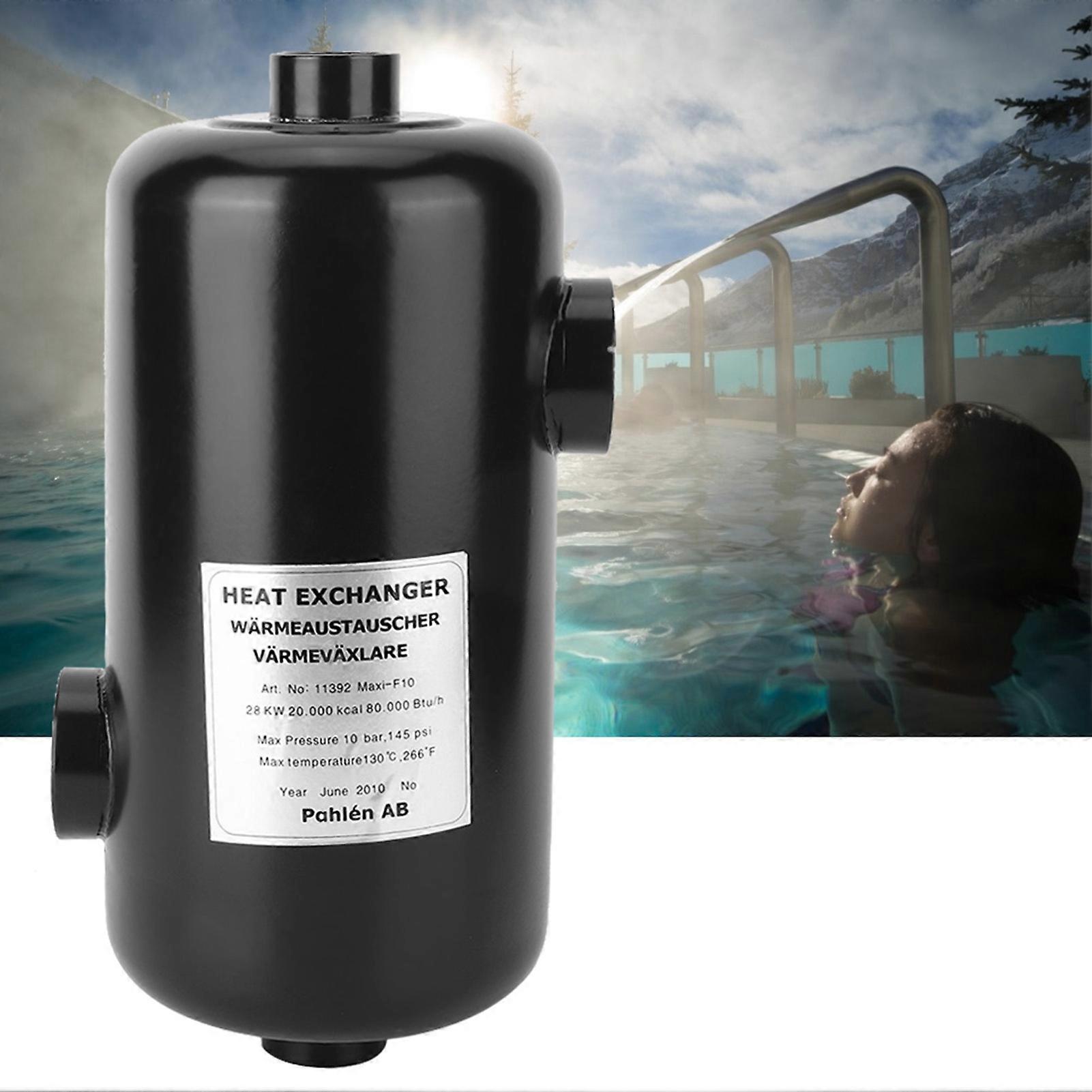 Stainless Steel 304 Pool Heat Exchanger 3000g Efficient Heater