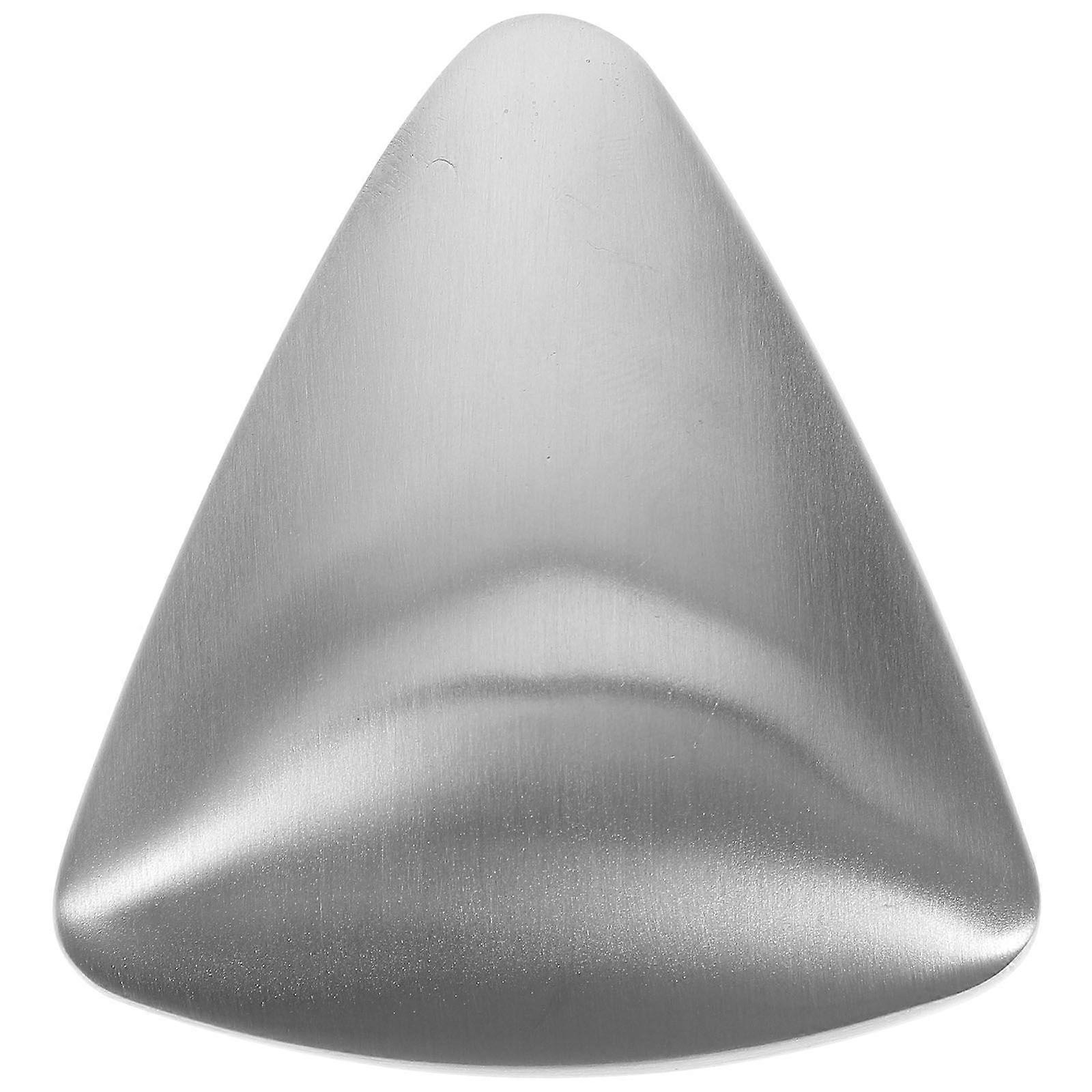 Nierdzewna lodówka Mydło Metal Triangle Shape Odor Remover Bar Mydło Mydło do rąk Losowy styl