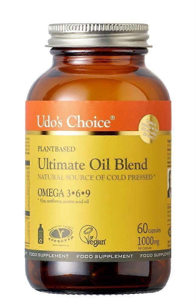 Udo's Choice Oil 60 Capsules - 3 Pack