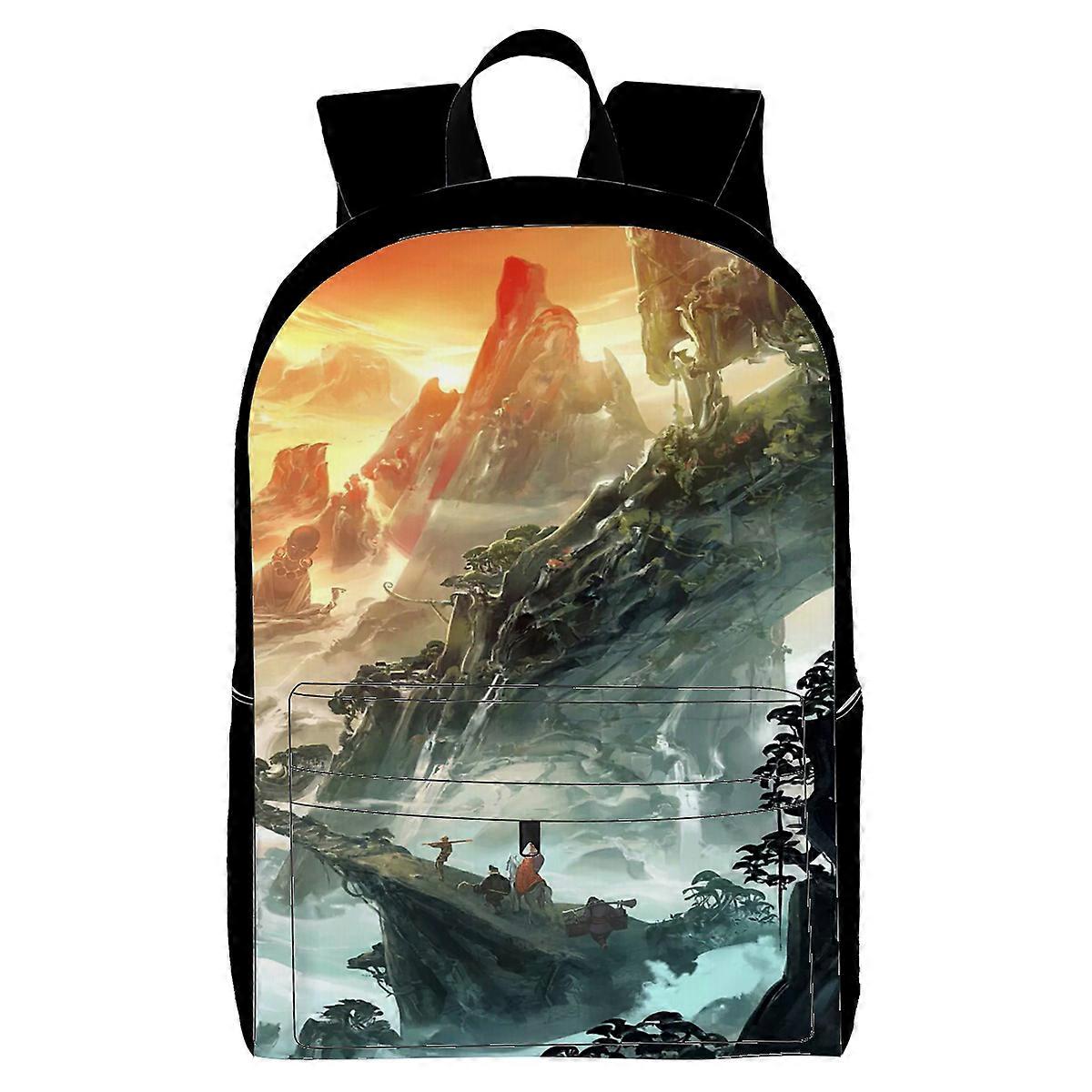 Backpack, with Multiple Organizational Compartments, Fits 15.6 Inch Notebook, for Travel, Teen, Business Work S3413