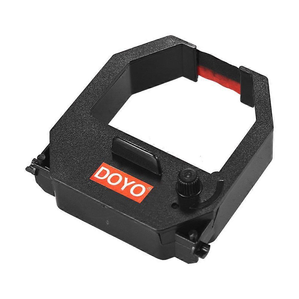 Time Clock Ribbon Cartridge Red Black Ink Colors for Office Electronic Time Clock Recorder Machine
