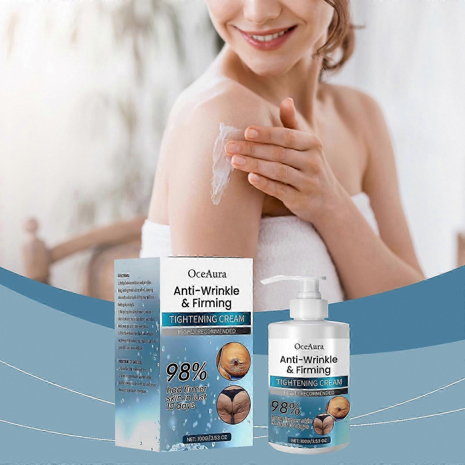 Anti-Aging Skin Firming Cream, Day & Night Moisturizer for Tightening, Lifting, and Renewing Skin Elasticity
