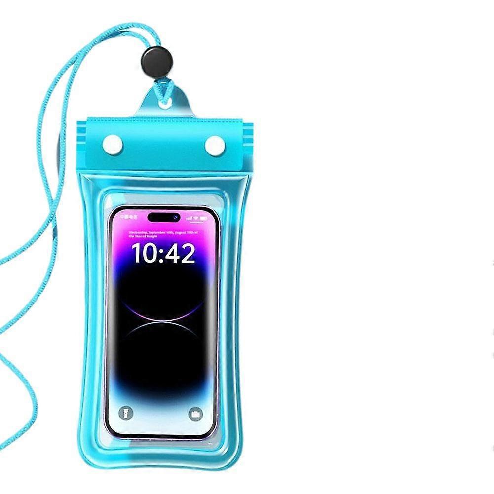 Waterproof Phone Case with Floating Design, Universal Fit for 7.2\" or Less - For Swimming & Water Activities - Protect Your Device Safely