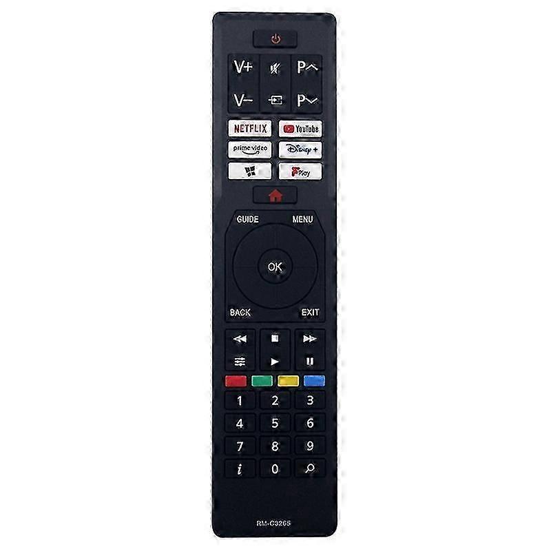 RM-C3265 für JVC Fernseher Handfernbedienung Ergonomische Ersatz-Infrarot-Fernbedienung