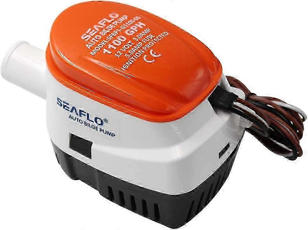 2025 SEAFLO 1100 GPH Bilge Pump with Built-in Float Switch - 12V