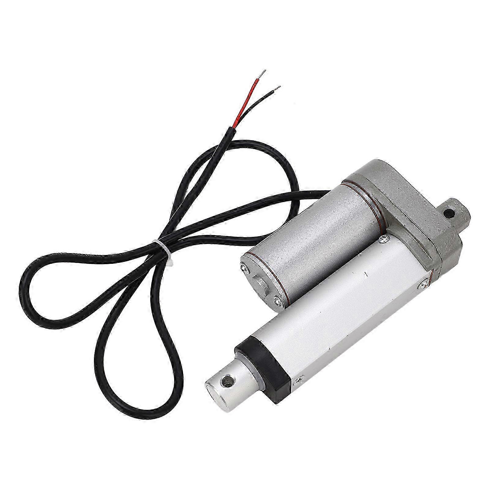 White 50mm Stroke Electric Linear Actuator IP65 750N Aluminum Alloy Motor Linear Actuator 24V for Massage Chair Linear Actuator Controller Remote Con
