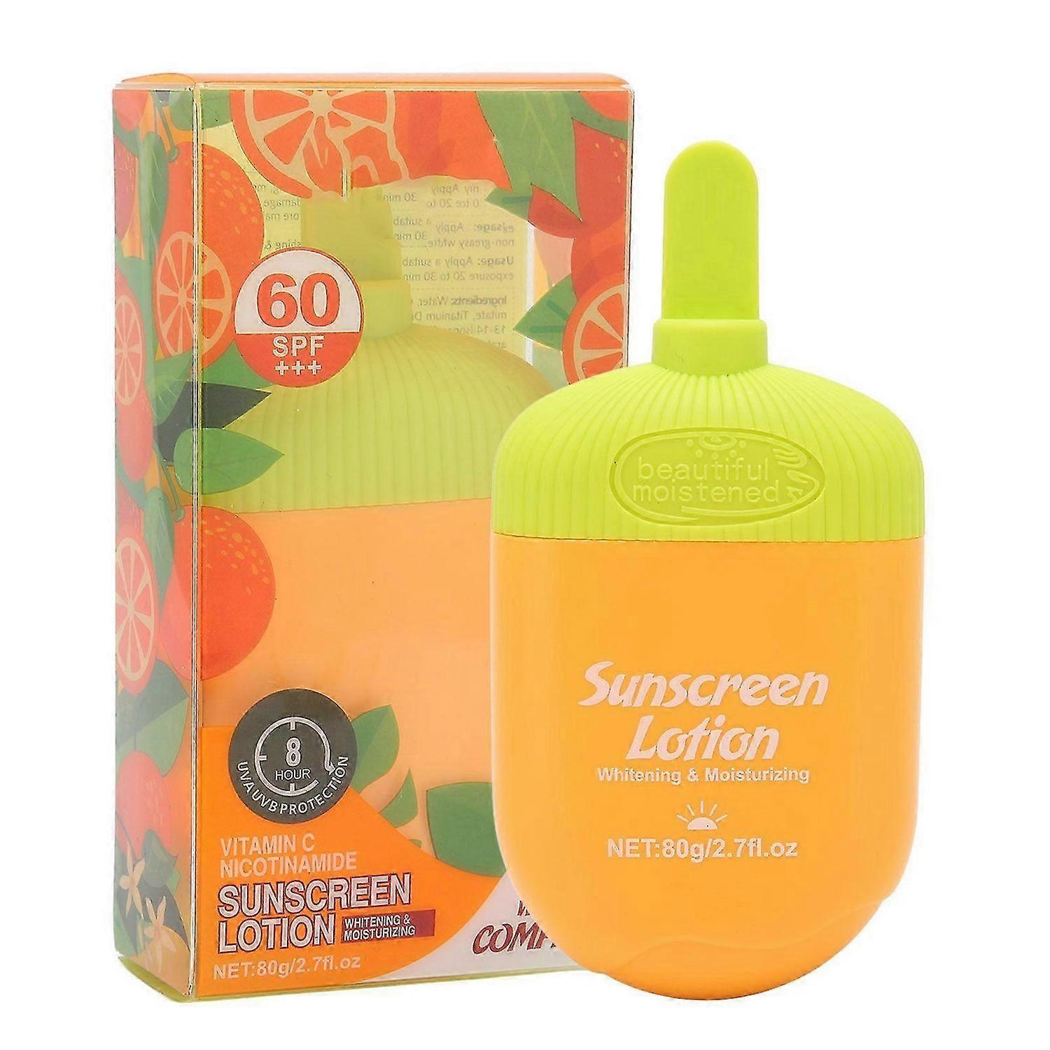 2025 Latest Model Sunscreen Spf60+++ Hydrating Refreshing Lotion Texture Impro...