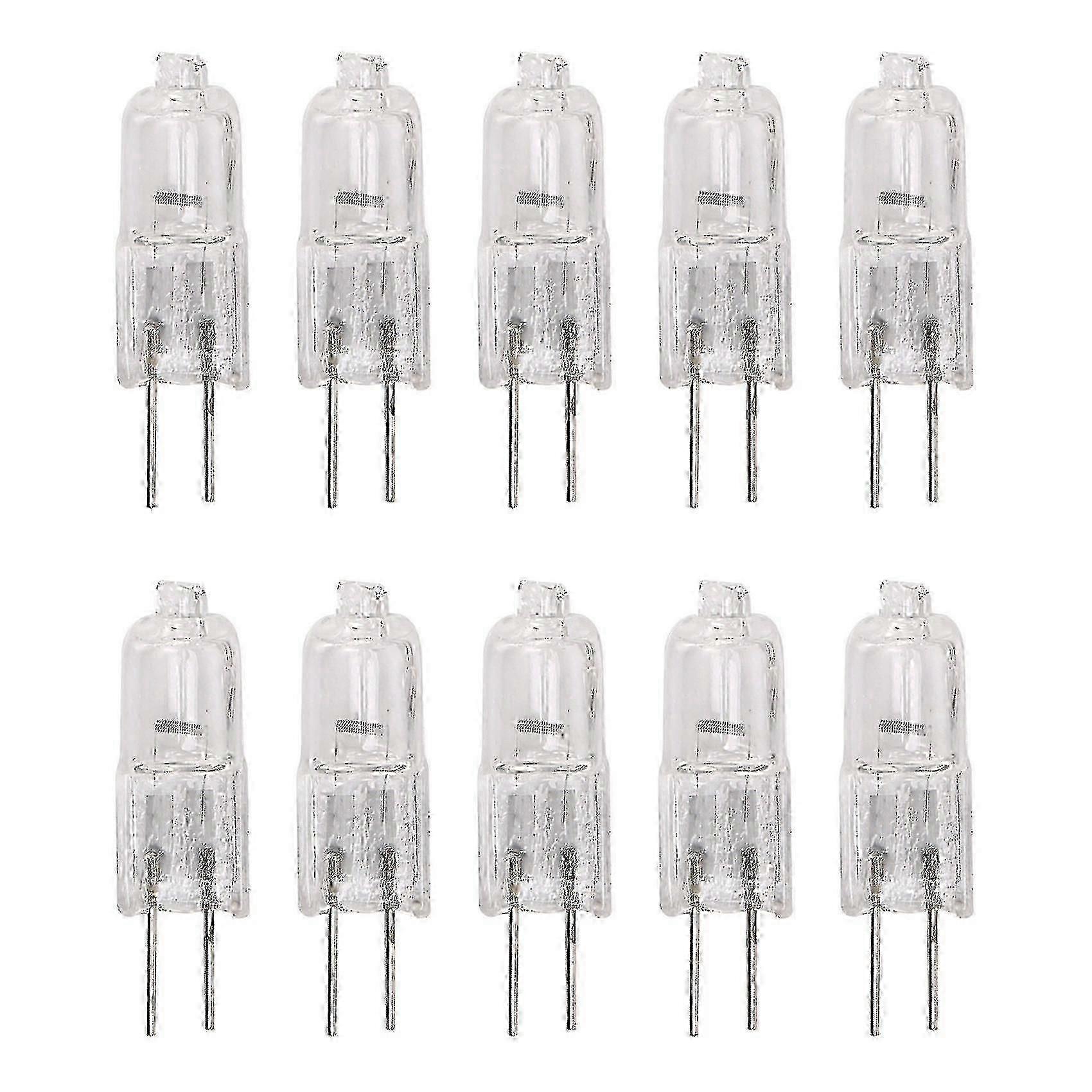 10 Pack G4 Halogen Bulbs 10W Warm White 220-240V Replacement Lamp Light