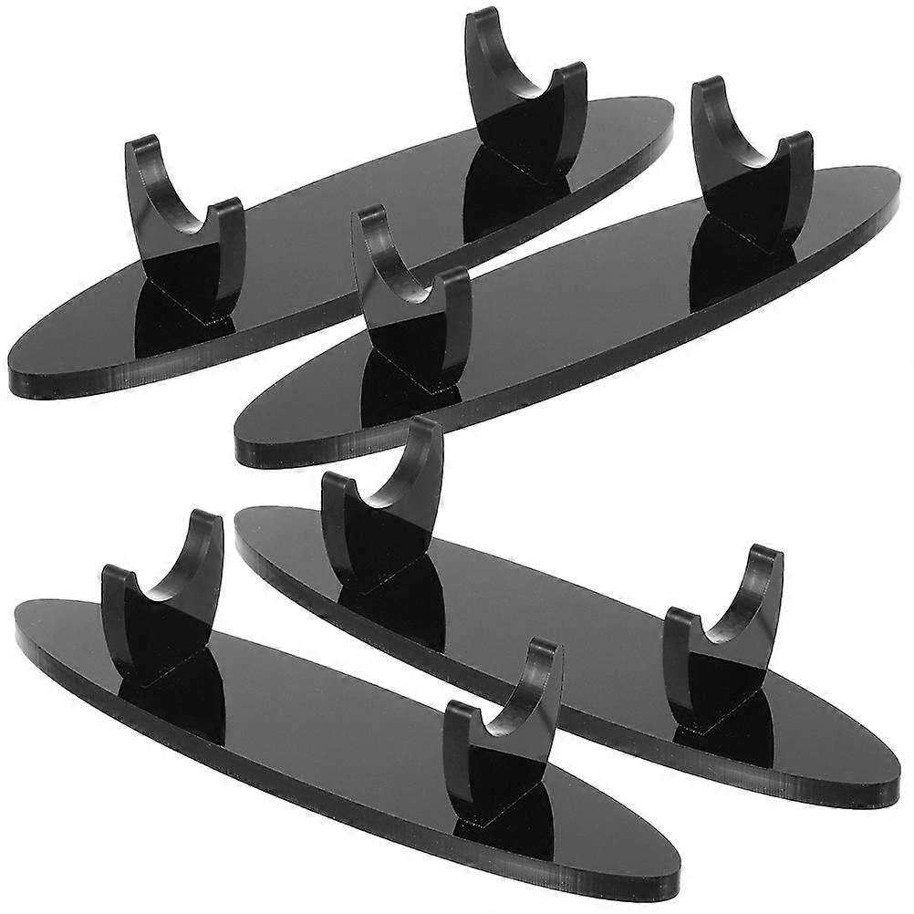 Black Acrylic Pen Organizer Stand for Storage Use 12Pcs Pen Display Holder