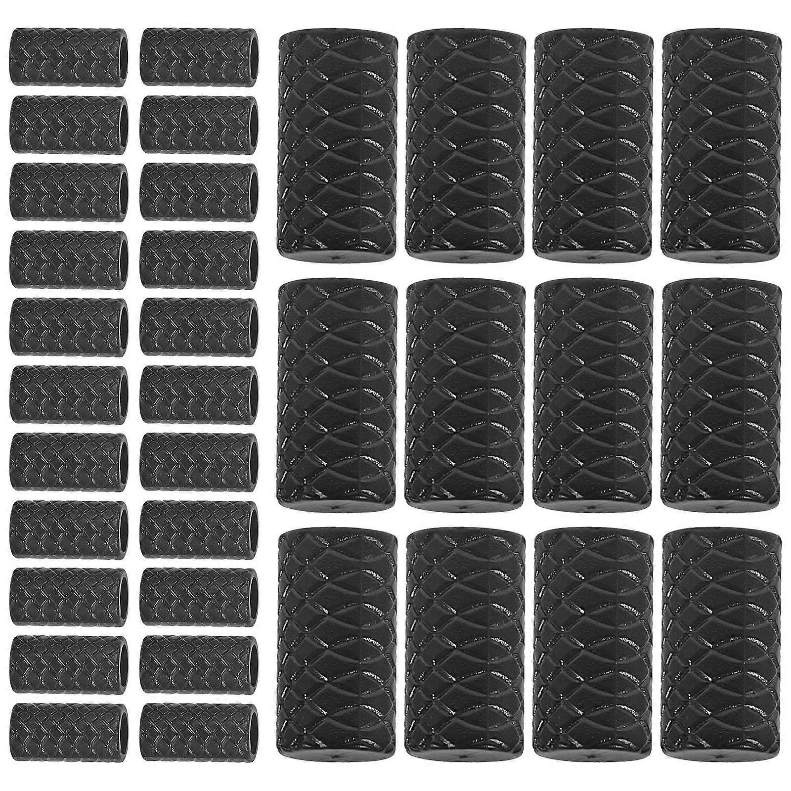 Practical Rope Cord Lock Plastic Cord Stoppers for Tighten 50Pcs Set