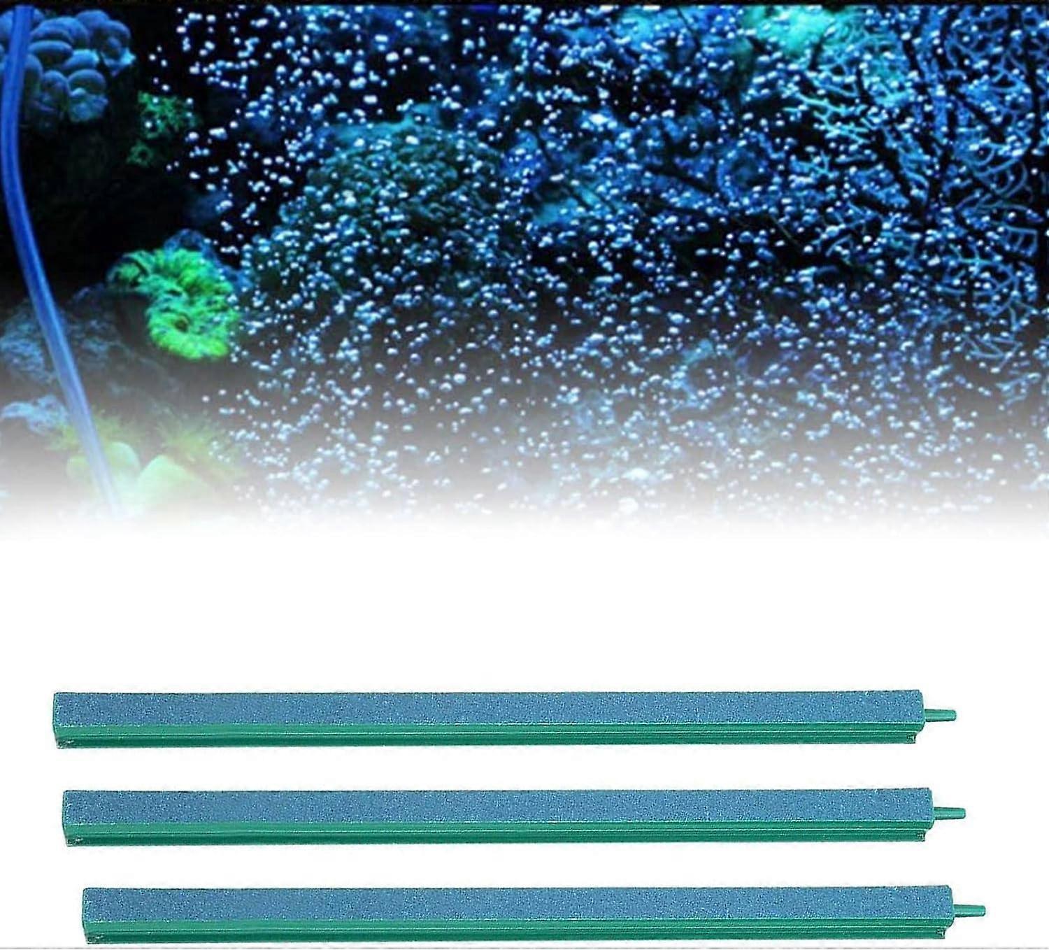 Air Bubble Bars Oxygen Diffusers, Water Diffusers for Aquarium, Air Stone Bubble Oxygen Diffuser Bar, Oi-FRIS, 3 Pieces