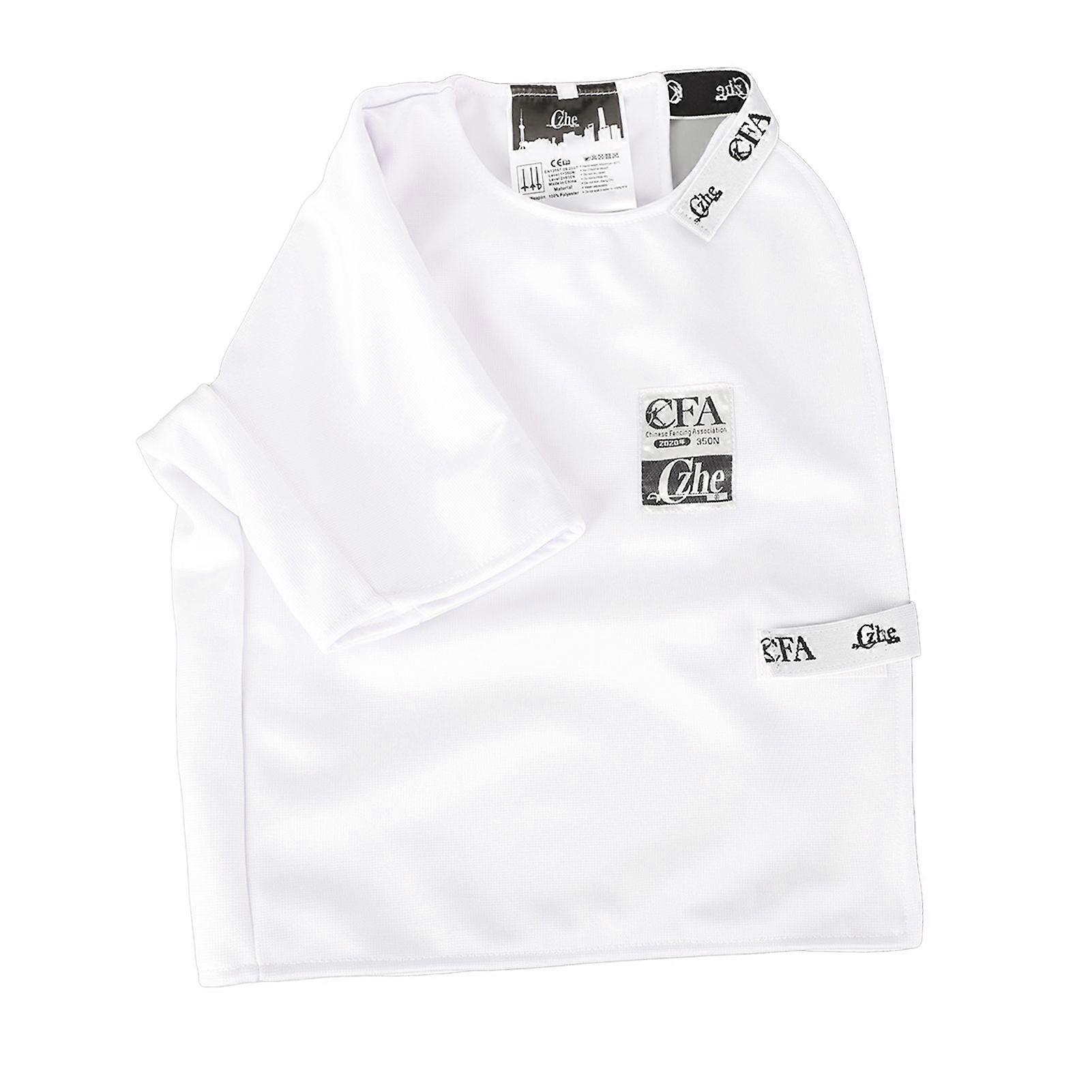Fencing Uniform CFA Certified 350N Stab Resistant Fabric Semi Open Fencing Suit Foil Sabre Epee Fencing Vest for Men Women 40