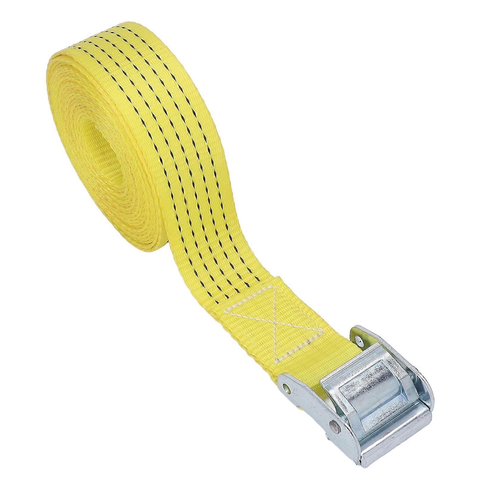 Motorcycle tie down strap with 49mm width and 6m length