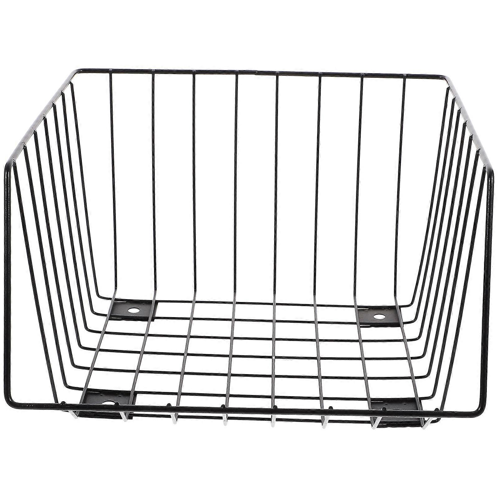 Snack Organizer Kitchen Storage Rack Kitchen Organizer Iron Black Snack Holding 1Set