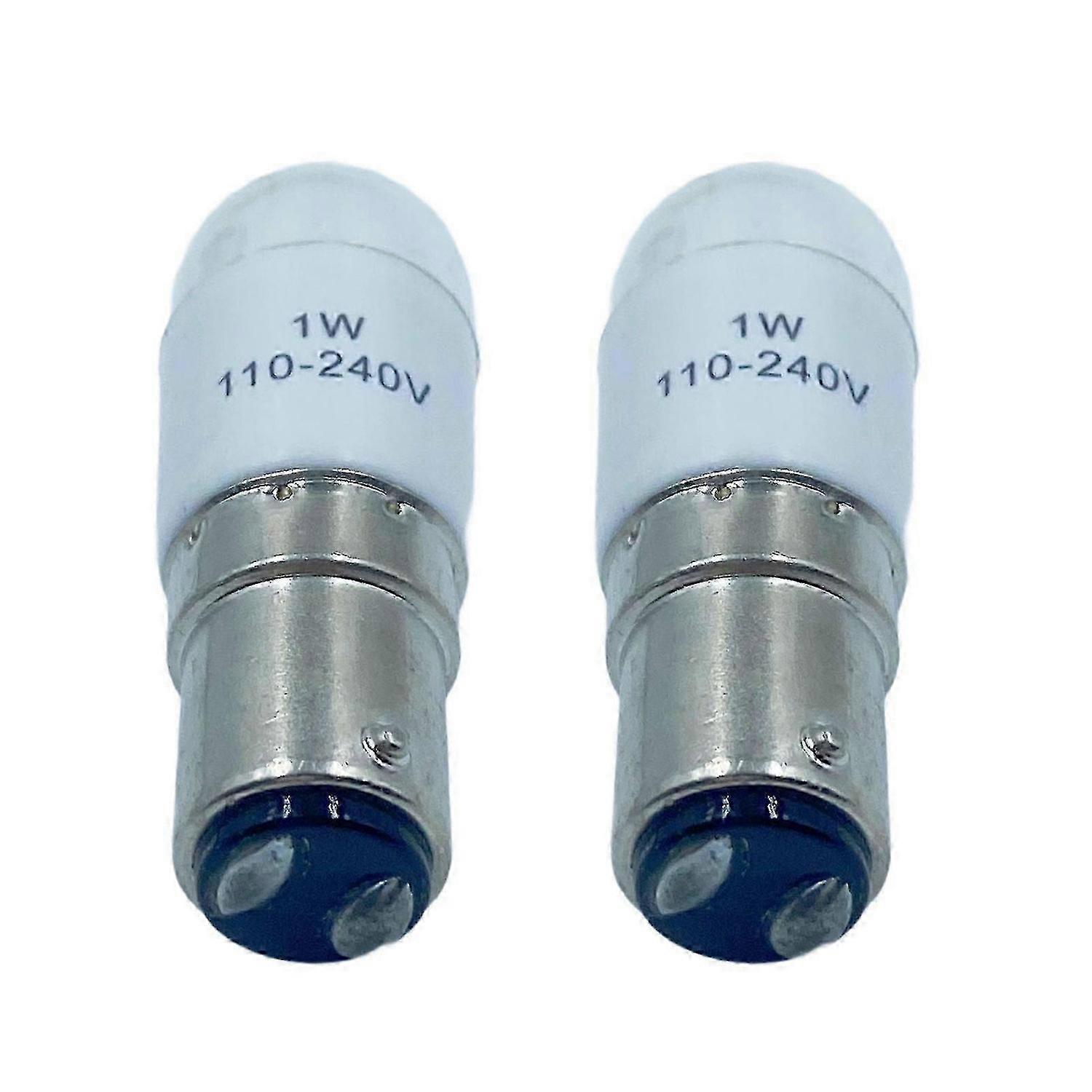 2Pcs Sewing Machine LED Bulb Easy Installation Small Screw Bulb Small Pygmy Bulbs for Professional Studio