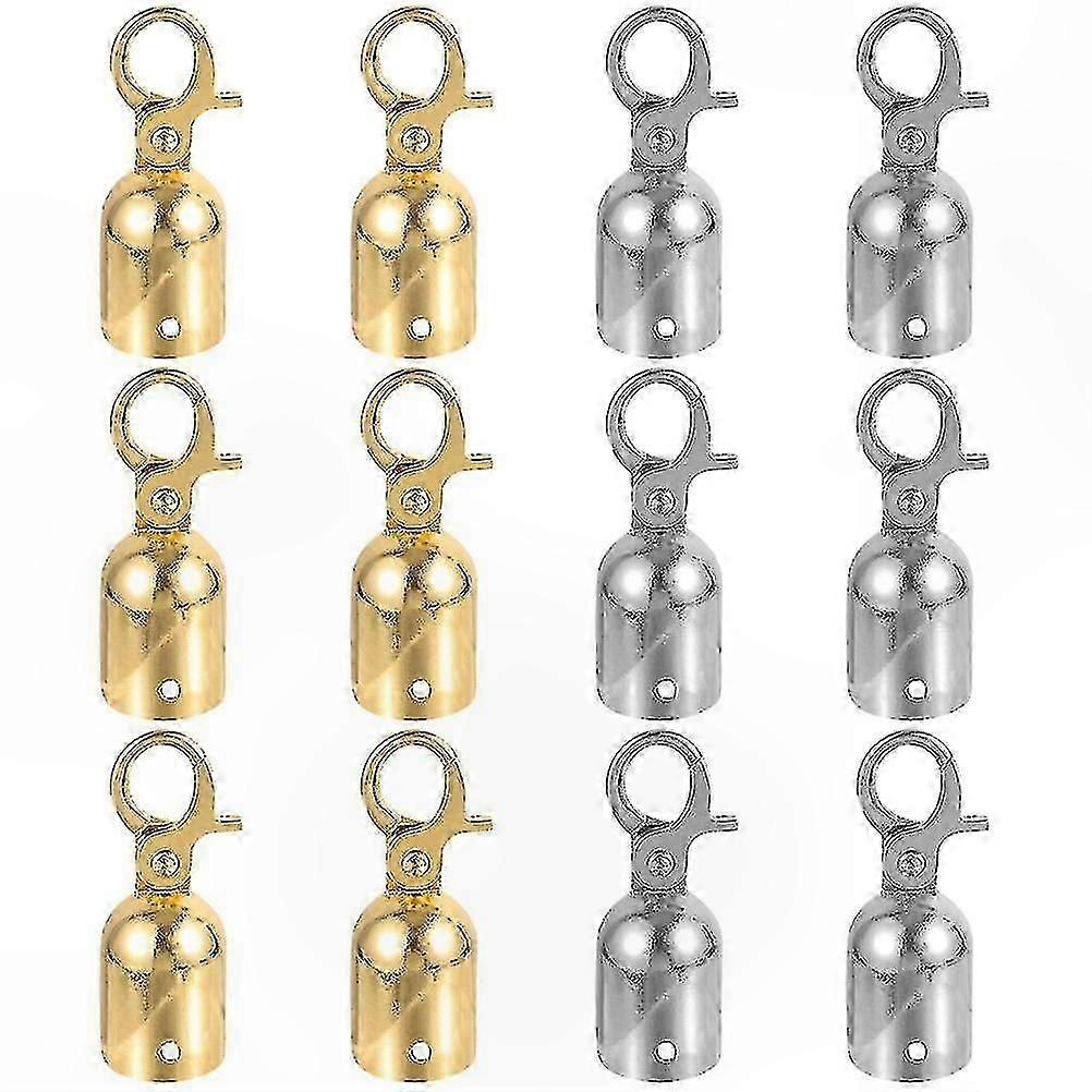 12 Pack Rope End Hooks for Guardrails and Stanchions Fastening Solutions