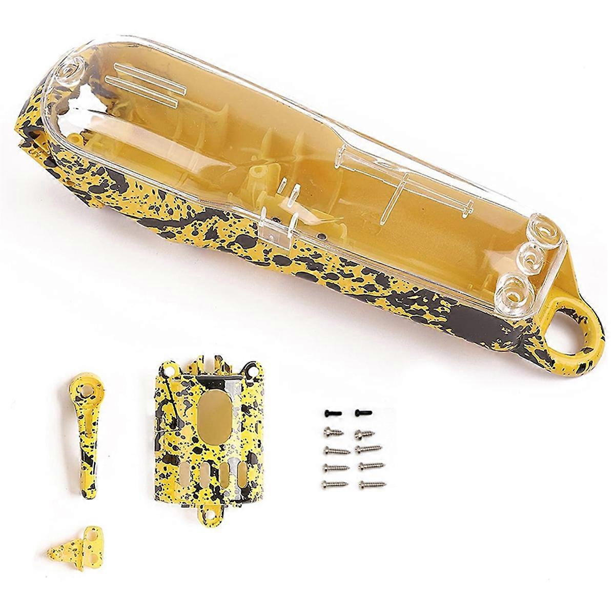 DIY Full Housing Combo, Cover Set Complete for Magic Clipper Cordless 8148,Cordless 8591 Clipper Yellow