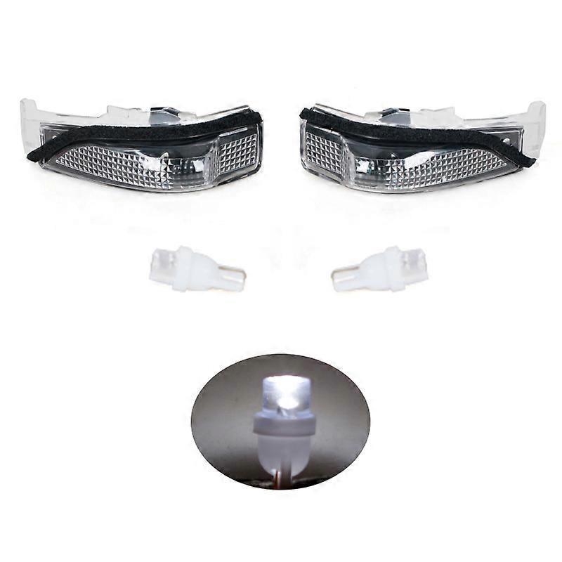 For Toyota AURIS C-HR COROLLA VERSO Rearview Mirror Turn Signal Light LED Indicator Blinker Repeater 81741-02040 With Bulb