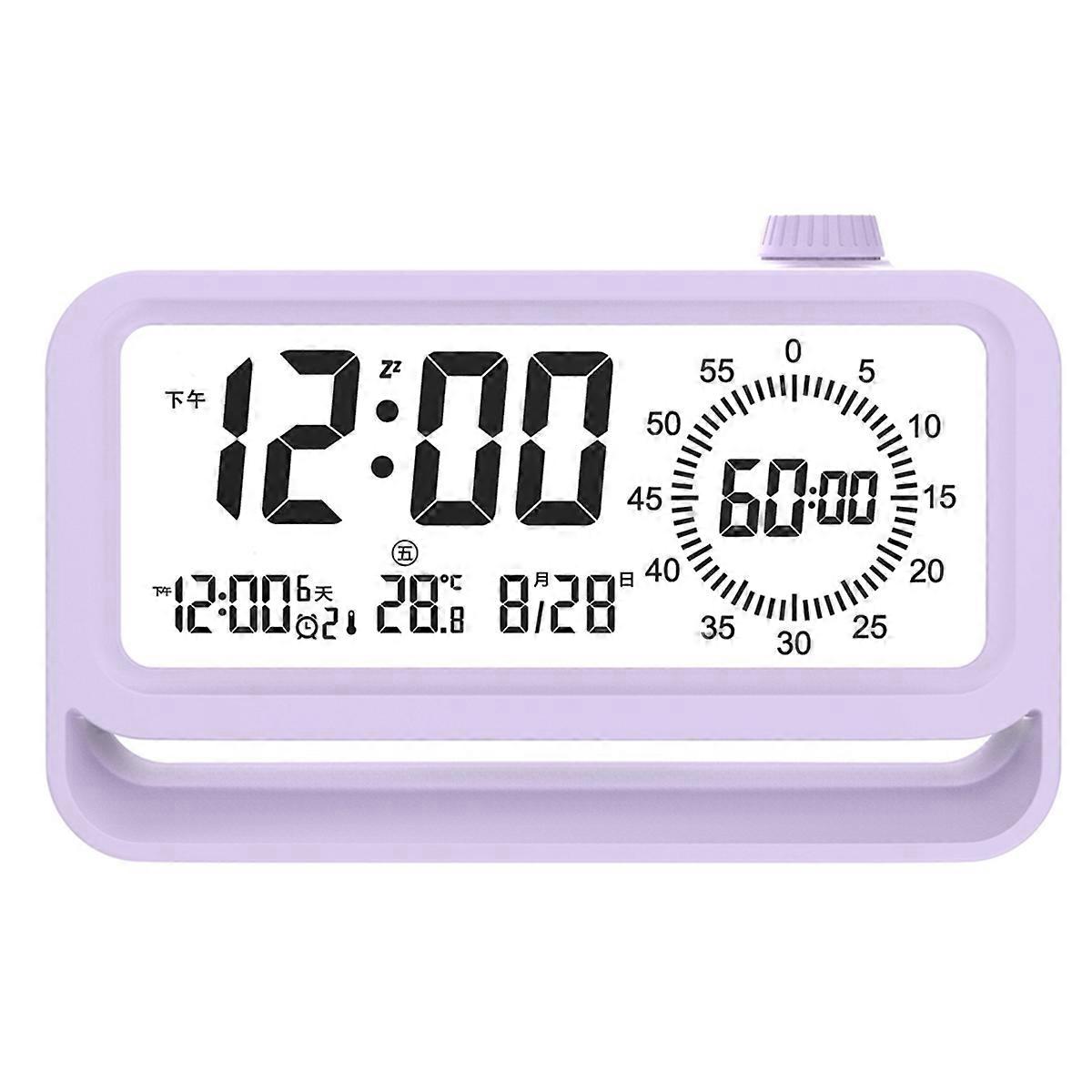 Luminous Digital Clock Night Timer with Visual Display for Students for Teaching and Time Management LED Time Reminder B