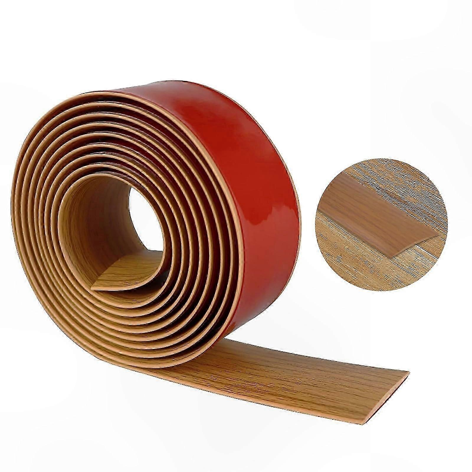 SelfAdhesive Transition Profile PVC Transition Profile 4 cm x 200 cm Transition Strip for Carpet Floor Yellow Oak 4cm*200cm