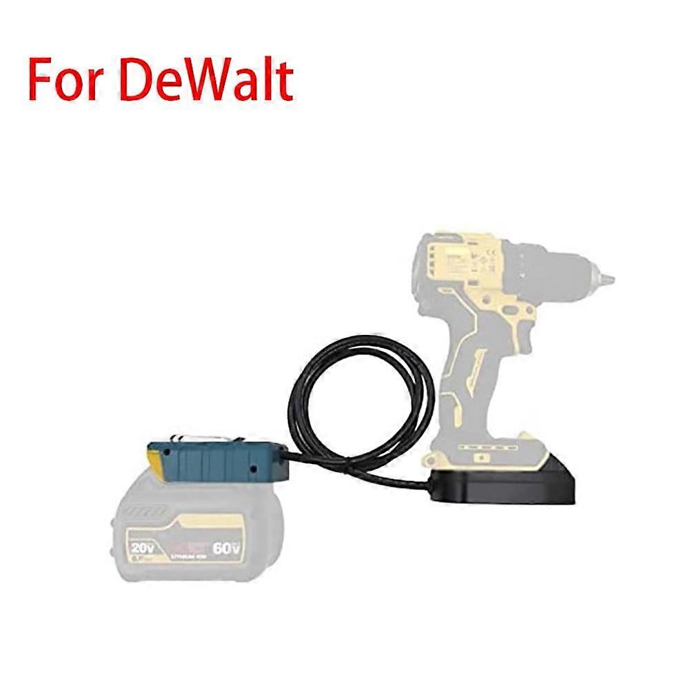 For Battery Extension Cord 18/20v Max Adapter Battery Power-Tool Parts