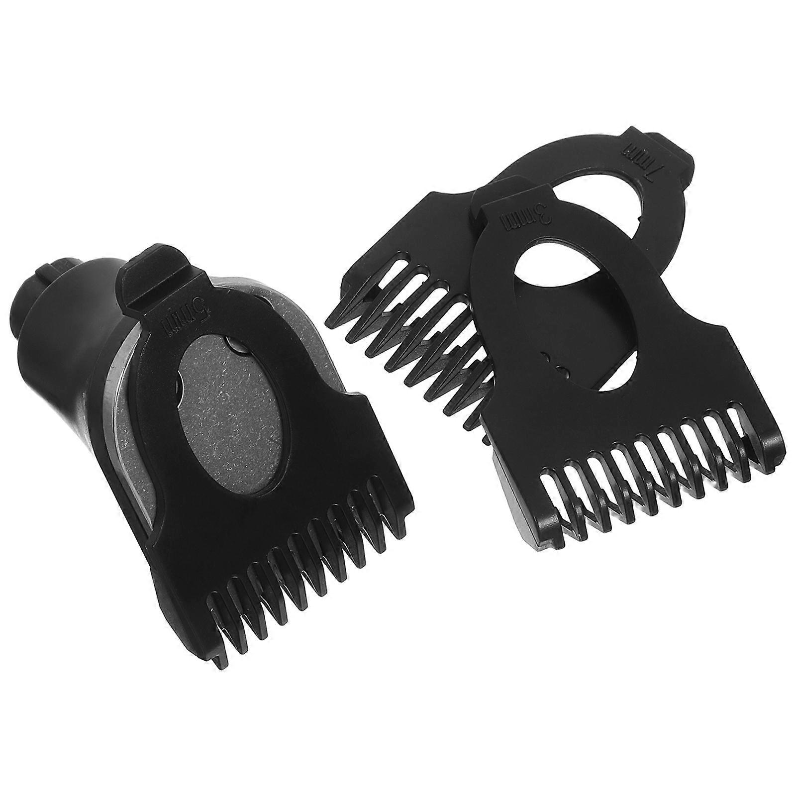 Replaceable Electric Head for Shaving 2Pcs Black Accessory