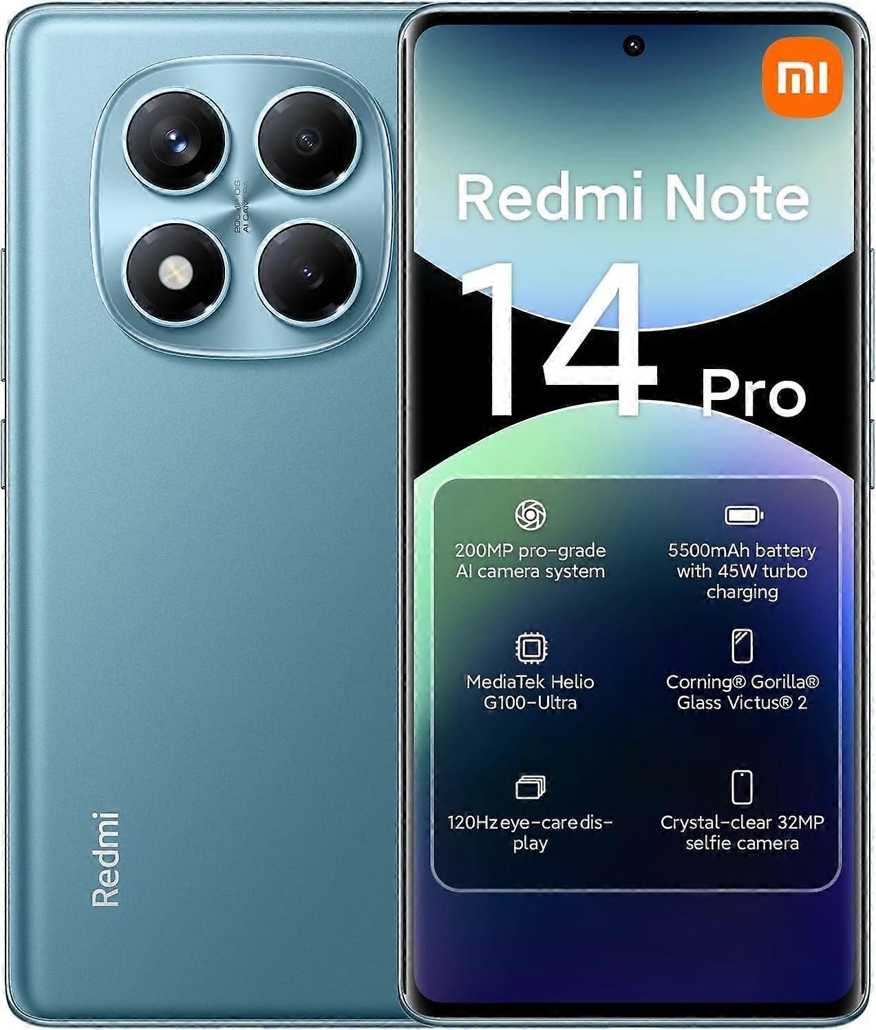 Xiaomi Redmi Note 14 Pro 12GB+512GB Smartphone Green