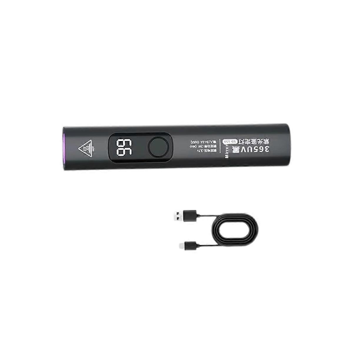 Light Lamp UV Fluorescent Agent Detection USB Rechargeable Flashlight Pet Urine Stain Detection Hand