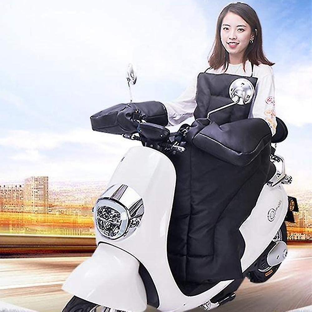 Leg Lap Apron Cover With Handlebar Gloves Thermal Windproof Warm Winter Universal Electri Protector