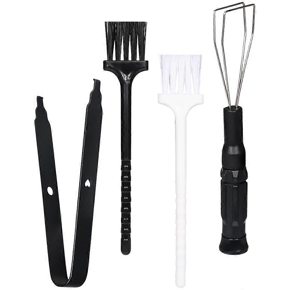 2 Sets Professional Keyboard Brush Kit Mechanical Keyboard Cleaning Tools Suitable For Keyboard Enthusiasts And DIY Lovers Black Color
