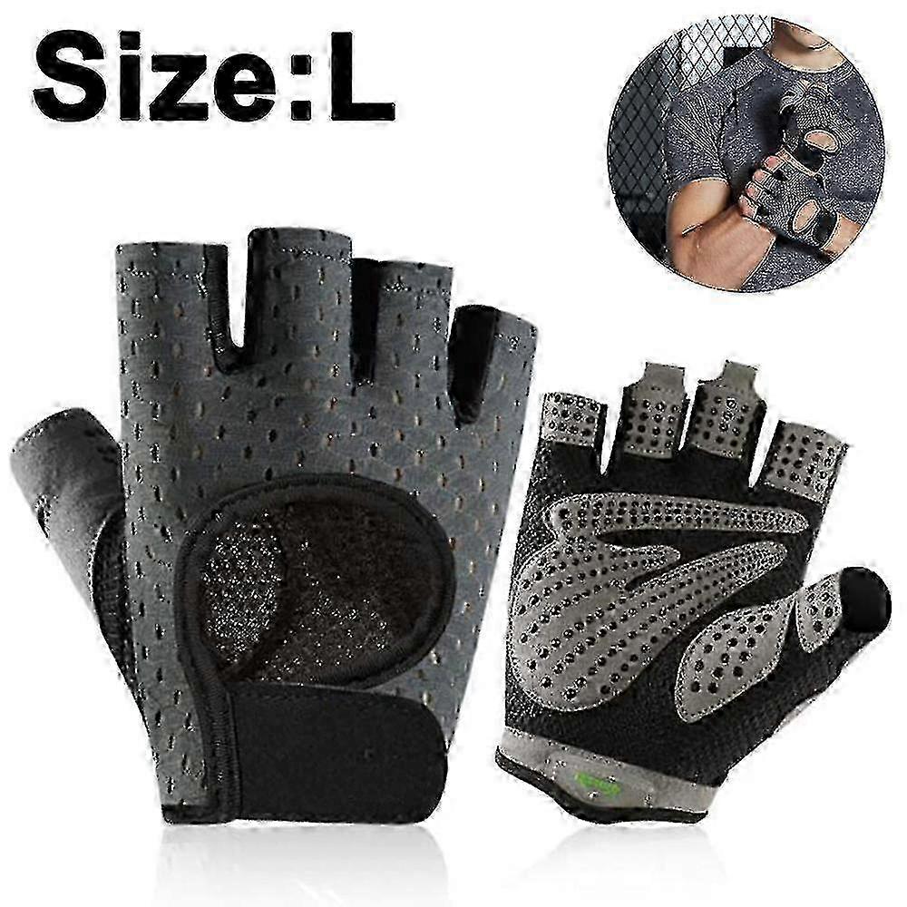 Workout Gloves,ventilated Exercise Cycling Gloves,silicone Padding