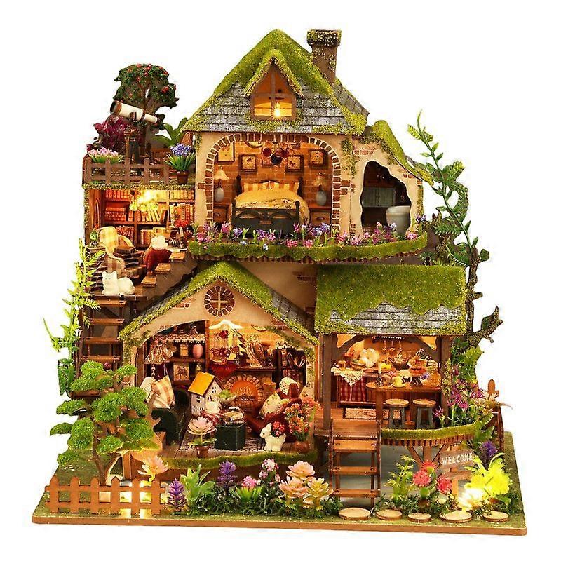 Miniature House Kit, Dollhouse Kit, Miniature Kit