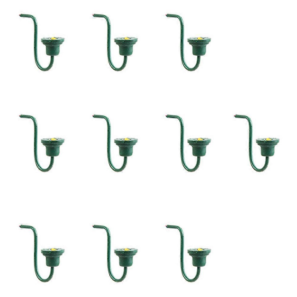 Mini Luminous Wall Lamp Handmade for DIY 30Pcs Green Sand Table Materials