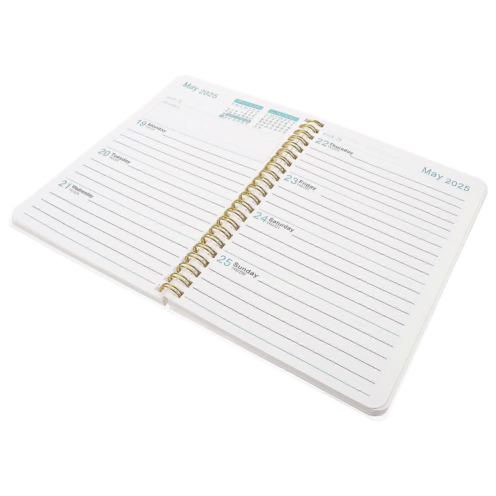 Spiral Planner Notepad for Students Small Spiral Notebook Daily Use