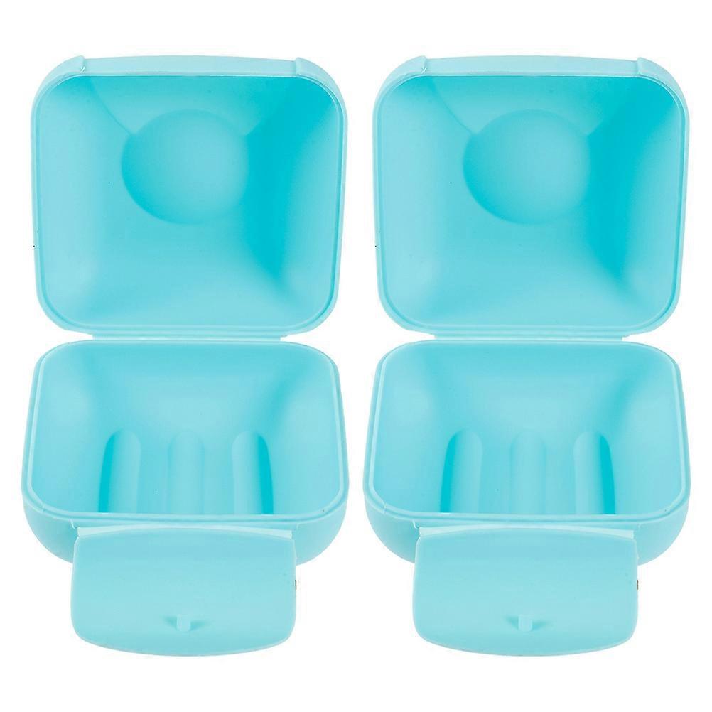 Blue Storage Container for Storage 10Pcs Plastic Box