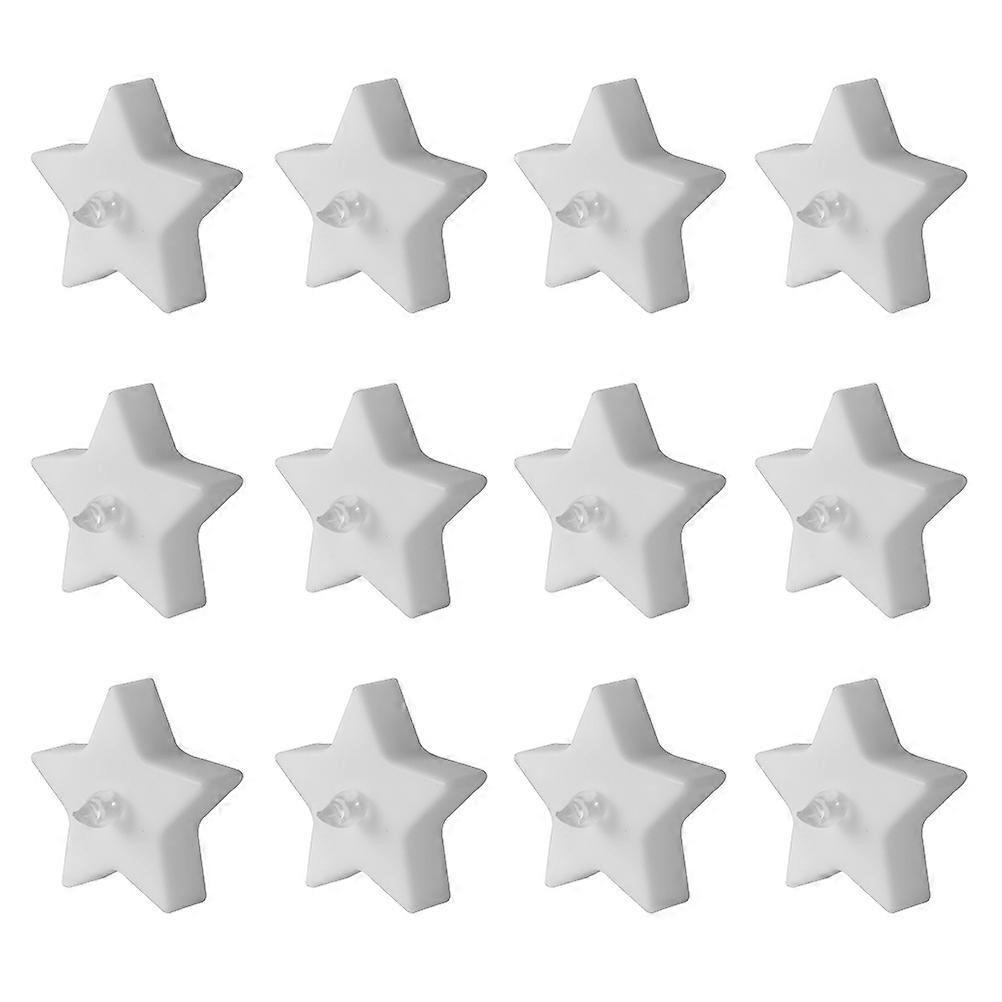 LED Star Lamp Five-Pointed Star Electronic Candle for Celebration 24Pcs