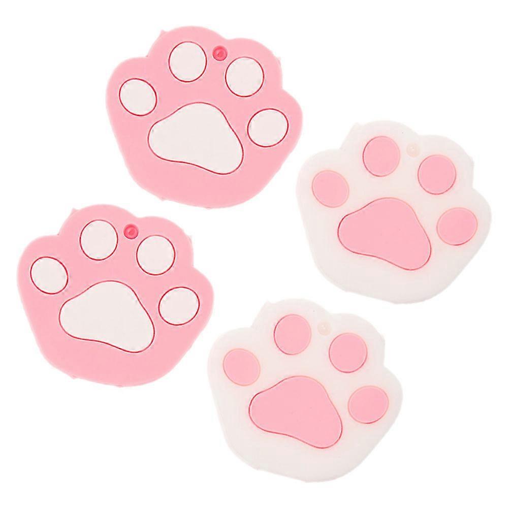 Cat Claw Key Covers Silicone Key Caps for Decoration 16Pcs Assorted