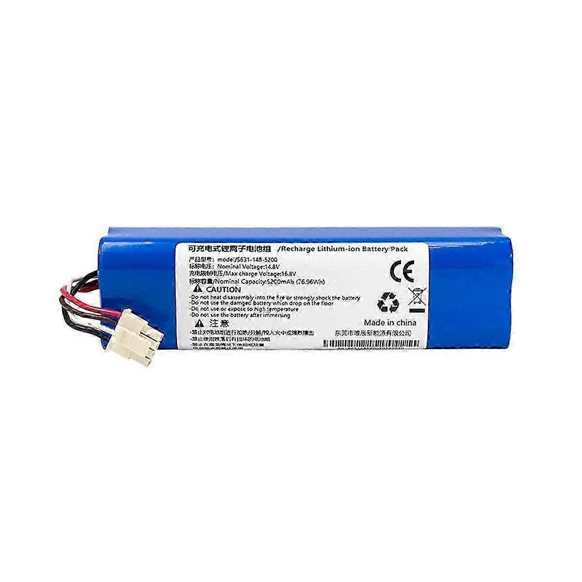 14.4V 5200mAh Lithium Battery for Robovac L70 L10 Hybrid T2190 Qihoo 360 S9 Robot Vacuum Cleaner Battery