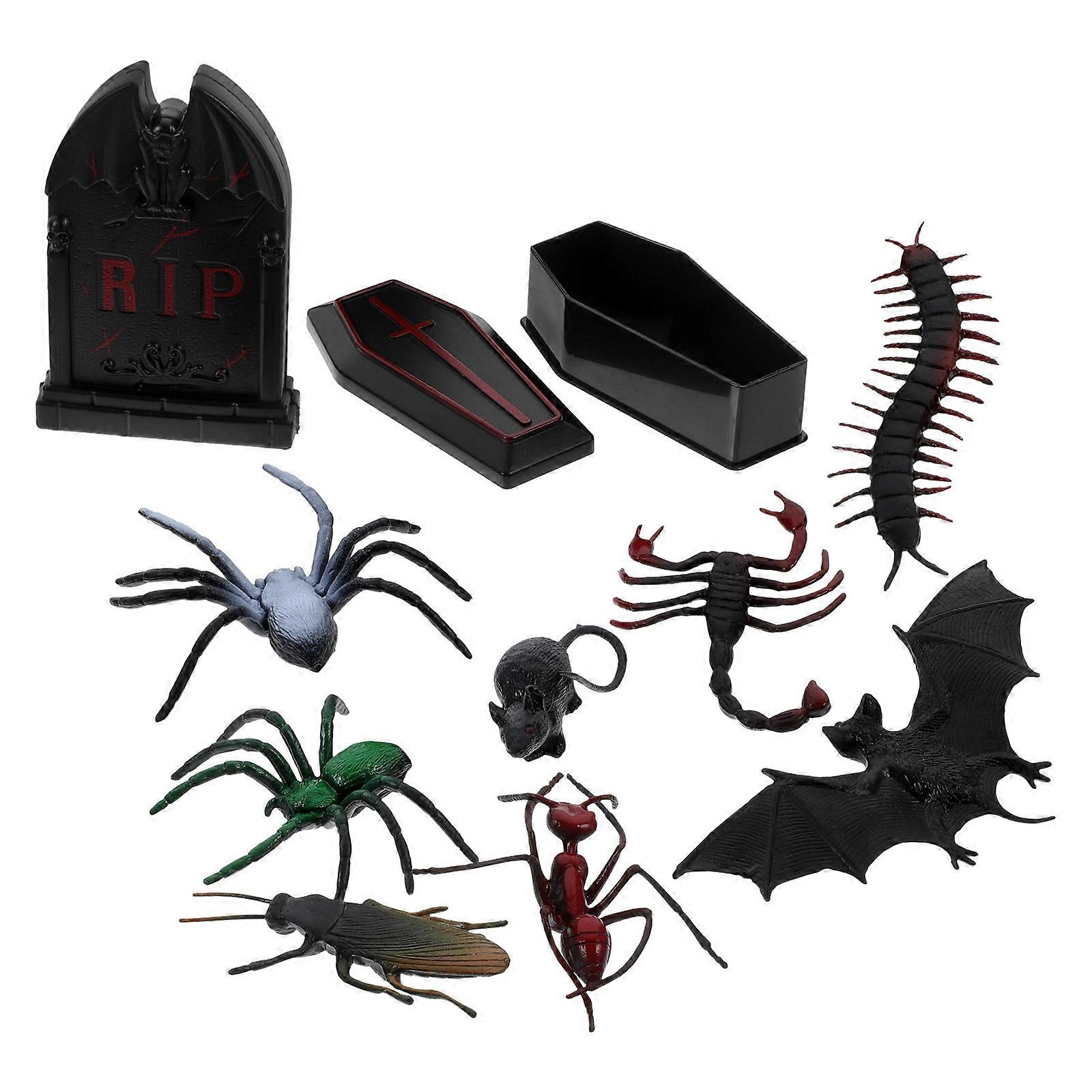 Halloween Mini Figures Decorative Ornaments for 5Sets