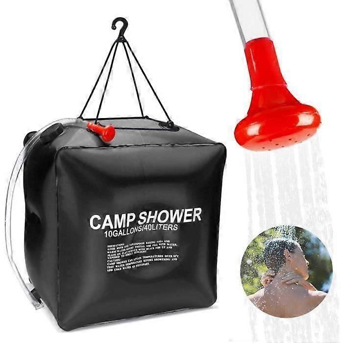 Solar Shower Bag - Unspecified - 40L - Portable - Foldable - Advanced Shower Head